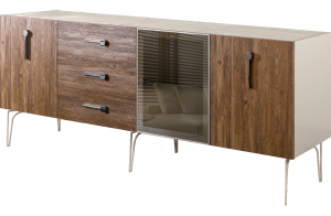 Комод для гостиной Богемия Вуд (Bogemia Wood) БМКМ-5(Wo)[4]